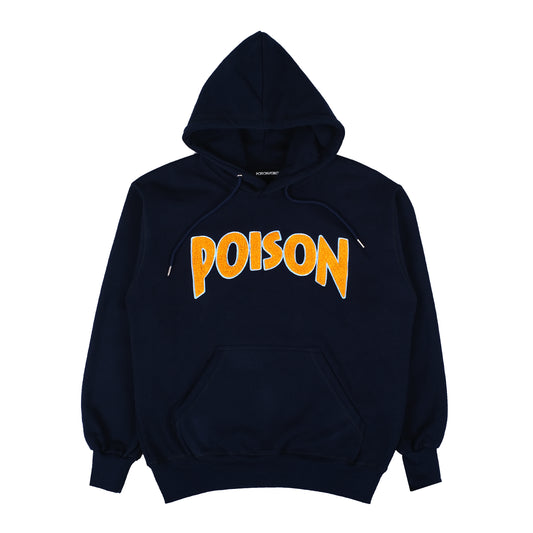 ROW LOGO NAVY HOODIE