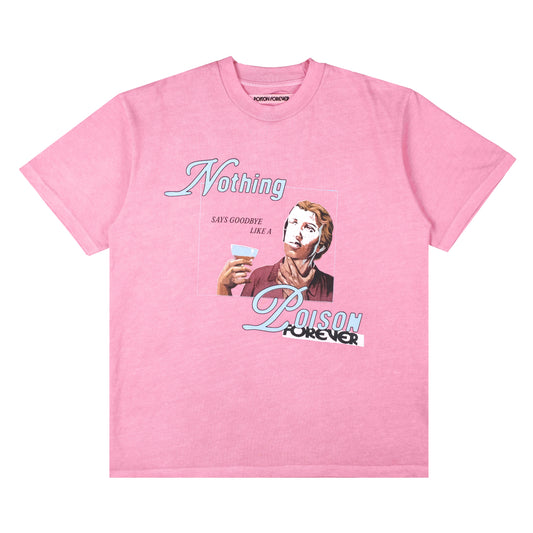 NOTHING OVERDYED TEE PINK