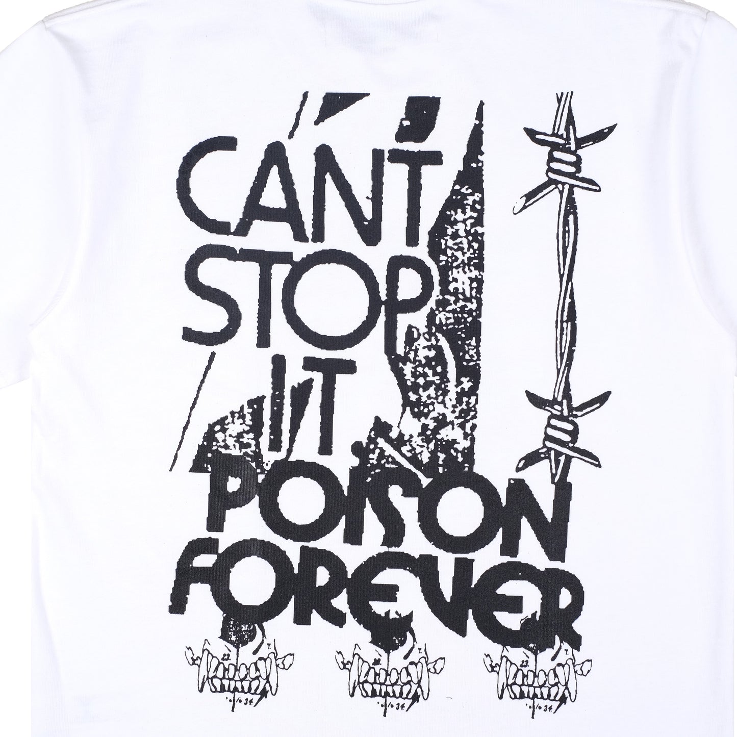 CANT STOP IT TEE WHITE