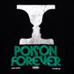 POISON FOREVER BOUQUET FLOWERS LOGO BLACK HOODIE